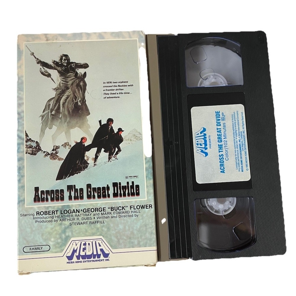Across The Great Divide VHS‎